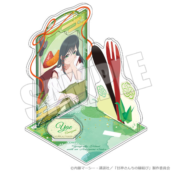 『甘神さんちの縁結び』アクリルシート付きジオラマスタンド 巫女姫の恋菓子譚 夜重